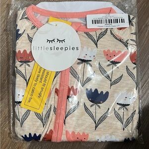 Little Sleepies Floral Friends 2t